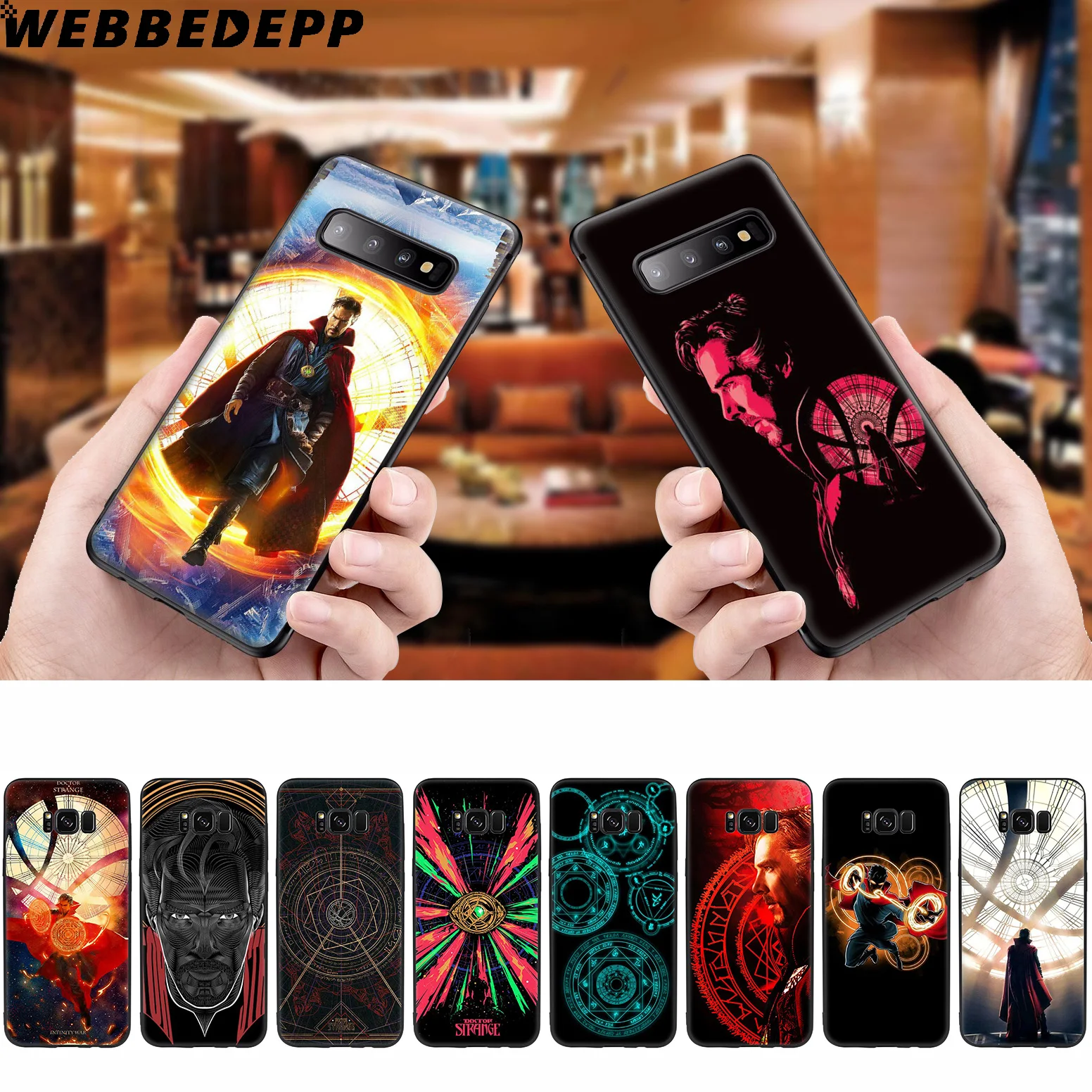 WEBBEDEPP Doctor Strange Marvel Soft Case for Samsung Galaxy S10 S10e S9 S8 Plus S7 S6 Edge S9 Plus & J6 2018 Note 10 Plus 9 8
WEBBEDEPP Doctor Strange Marvel Soft Case for Samsung Galaxy S10 S10e S9 S8 Plus S7 S6 Edge S9 Plus & J6 2018 Note 10 Plus 9 8