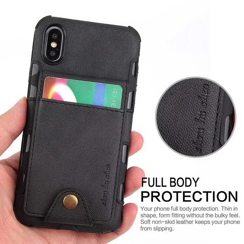 Retro PU Leather Phone Case For iPhone X 7 7Plus 8 8Plus Multi Card Holder Slots Cases Back Cover For iPhone 8 7 Plus X 7 8 Capa
Retro PU Leather Phone Case For iPhone X 7 7Plus 8 8Plus Multi Card Holder Slots Cases Back Cover For iPhone 8 7 Plus X 7 8 Capa
