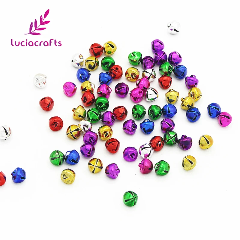 Lucia crafts 8mm Mix Jingle Bell Pendants Hanging For Christmas Tree Ornaments DIY Party Decoration (48pcs/lot) H0109
Lucia crafts 8mm Mix Jingle Bell Pendants Hanging For Christmas Tree Ornaments DIY Party Decoration (48pcs/lot) H0109