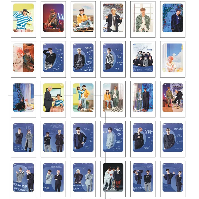 30pcs/set k-pop Bangtan Boys Album FESTA LOMO Cards New Fashion Paper Photo Card Hard Photocard
30pcs/set k-pop Bangtan Boys Album FESTA LOMO Cards New Fashion Paper Photo Card Hard Photocard