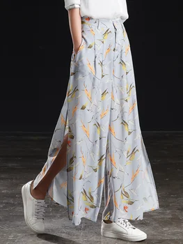 Shangege wide leg pants female summer chiffon high waist loose casual pants 2019 summer new nine points skirt pants wide leg pan
Shangege wide leg pants female summer chiffon high waist loose casual pants 2019 summer new nine points skirt pants wide leg pan