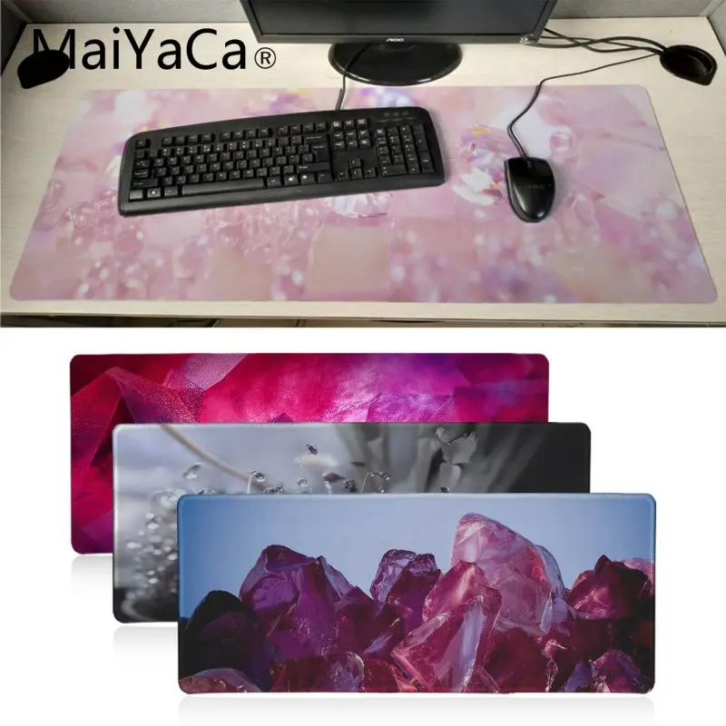 MaiYaCa Top Quality Shining Crystal Pink Crystal Anti-Slip Durable Rubber Computermats Lock Edge MousePad Gamer Mat desk mat
MaiYaCa Top Quality Shining Crystal Pink Crystal Anti-Slip Durable Rubber Computermats Lock Edge MousePad Gamer Mat desk mat