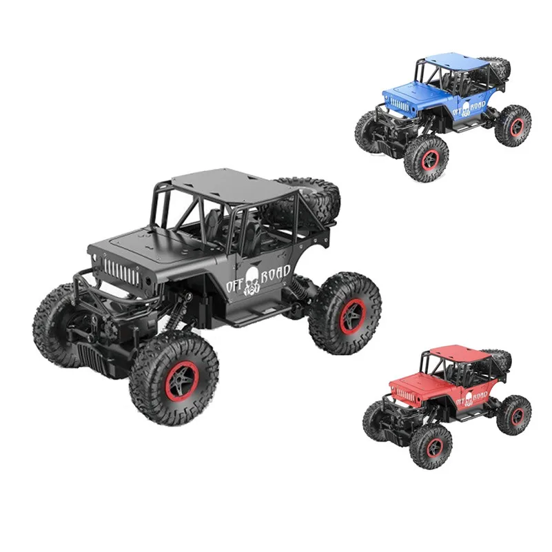 2018 Hot Wheels 2.4G 1:18 RC Truck Crawler Off-road Toys Car Climbing car For Kids Wood Toy For Children B2