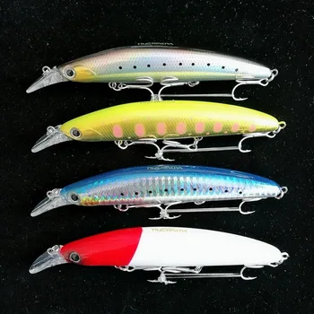 Tsurinoya 4PCS/LOT 20.5G/11CM FREE SHIPPING Minnow Fishing Lure Hard Bass Fishing Tackle HARD LURE wobblers of minnow
Tsurinoya 4PCS/LOT 20.5G/11CM FREE SHIPPING Minnow Fishing Lure Hard Bass Fishing Tackle HARD LURE wobblers of minnow