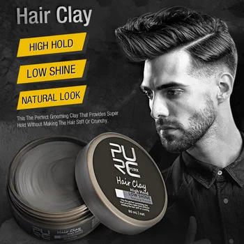 Fashion Matte Finished Hair Styling Clay Daily Use Mens Hair Clay High Strong Hold Low Shine Hair Styling Wax 80ml PURC Pomades
Fashion Matte Finished Hair Styling Clay Daily Use Mens Hair Clay High Strong Hold Low Shine Hair Styling Wax 80ml PURC Pomades