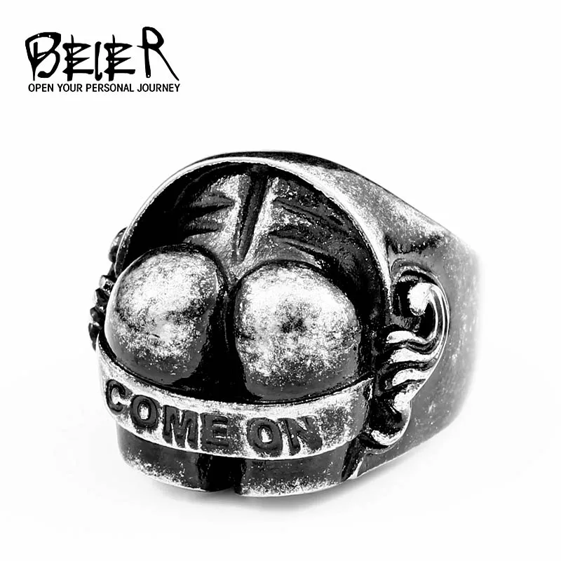 BEIER 316L Stainless Steel Trendy Men Ring Unique Fashion Jewelry Gift for women/men Dropshipping
BEIER 316L Stainless Steel Trendy Men Ring Unique Fashion Jewelry Gift for women/men Dropshipping