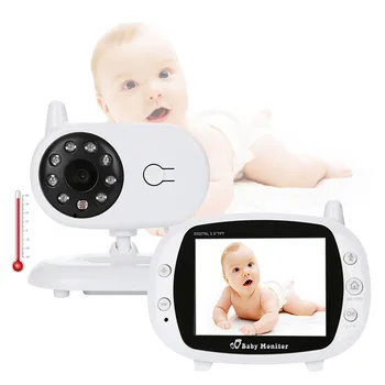 Video Baby Monitor 3.5" Screen Video Radio Nanny Music Intercom Security Camera Night Vision Temperature Monitor Baby Camera
Video Baby Monitor 3.5" Screen Video Radio Nanny Music Intercom Security Camera Night Vision Temperature Monitor Baby Camera