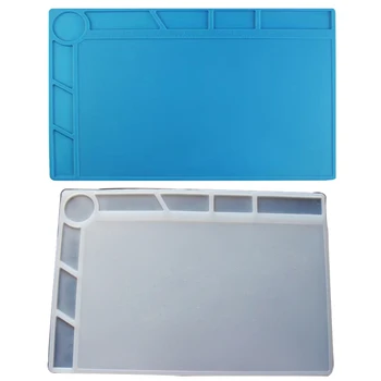 Maintenance Platform Soldering Repair Station 1pcs 34x23cm Heat Insulation Silicone Pad Desk Mat with 20 cm Scale Ruler
Maintenance Platform Soldering Repair Station 1pcs 34x23cm Heat Insulation Silicone Pad Desk Mat with 20 cm Scale Ruler