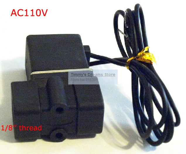 Free Shipping 2P025-06 1/8" Normally Closed Pneumatic Plastic Electric Air Water Solenoid Valve AC110V
Free Shipping 2P025-06 1/8" Normally Closed Pneumatic Plastic Electric Air Water Solenoid Valve AC110V