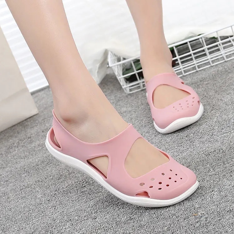 Women's Sandals 2019 Fashion Lady Girl Sandals Summer Women Casual Jelly Shoes Sandals Hollow Out Mesh Flats Beach Sandals
Women's Sandals 2019 Fashion Lady Girl Sandals Summer Women Casual Jelly Shoes Sandals Hollow Out Mesh Flats Beach Sandals
