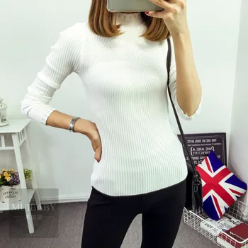 2019 Autumn Winter Woman Sweater Knitting Pullovers Turtleneck Long Sleeve Solid Slim Pull Femme Hiver Knitted Women Tops
2019 Autumn Winter Woman Sweater Knitting Pullovers Turtleneck Long Sleeve Solid Slim Pull Femme Hiver Knitted Women Tops