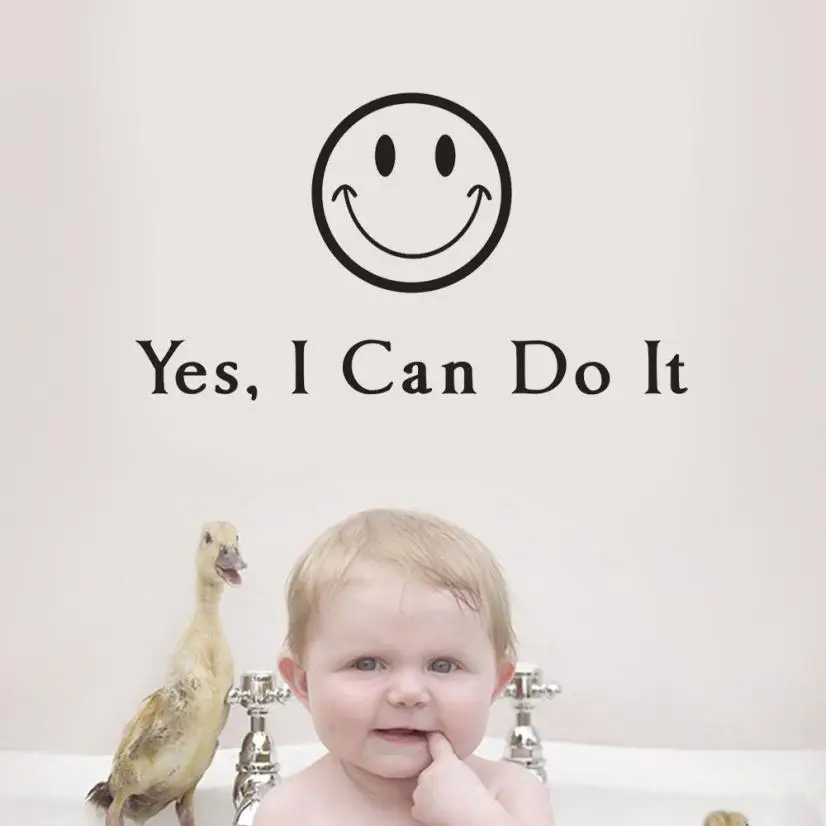 Wall Sticker Round Smiley Face I Can Do It Wall Sticker Kids room encourage quote decal stickers happy life drop shipping D30M25
Wall Sticker Round Smiley Face I Can Do It Wall Sticker Kids room encourage quote decal stickers happy life drop shipping D30M25