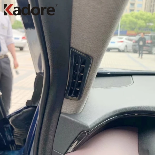 For Hyundai Santa Fe 2019 2020 Carbon Fiber Car Interior A Pillar Air Conditioning Vent Trim Cover Sticker Accessories Styling
For Hyundai Santa Fe 2019 2020 Carbon Fiber Car Interior A Pillar Air Conditioning Vent Trim Cover Sticker Accessories Styling