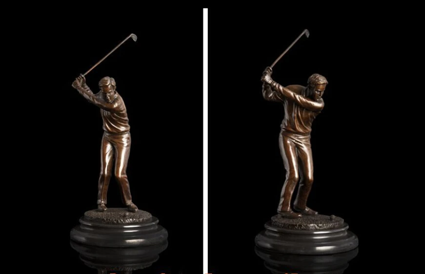 Art Deco Sculpture Male Golf Player Bronze Statue decoration bronze factory outlets
Art Deco Sculpture Male Golf Player Bronze Statue decoration bronze factory outlets