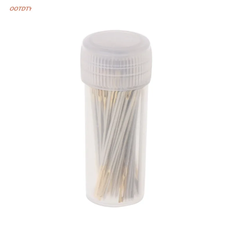 OOTDTY 100 PCS Tail Embroidery Fabric Cross Stitch Needles Craft Tools Size 26 For 14CT
OOTDTY 100 PCS Tail Embroidery Fabric Cross Stitch Needles Craft Tools Size 26 For 14CT