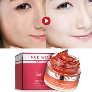 Red Wine Sleeping Mask Cream No Wash Moisturizing Night Cream Anti Aging Anti Wrinkle Nutrition Face Cream TSLM1
Red Wine Sleeping Mask Cream No Wash Moisturizing Night Cream Anti Aging Anti Wrinkle Nutrition Face Cream TSLM1