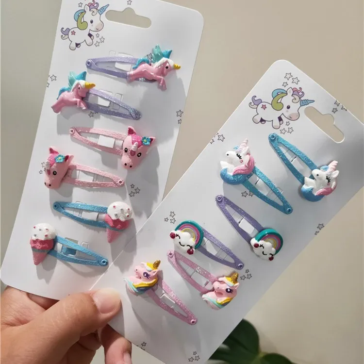 6 PCS Lovely Ice Cream Rainbow BB Clips Girls Hair Accessories Kids Hairpins Children Headwear Baby Hair Clips Headdress
6 PCS Lovely Ice Cream Rainbow BB Clips Girls Hair Accessories Kids Hairpins Children Headwear Baby Hair Clips Headdress