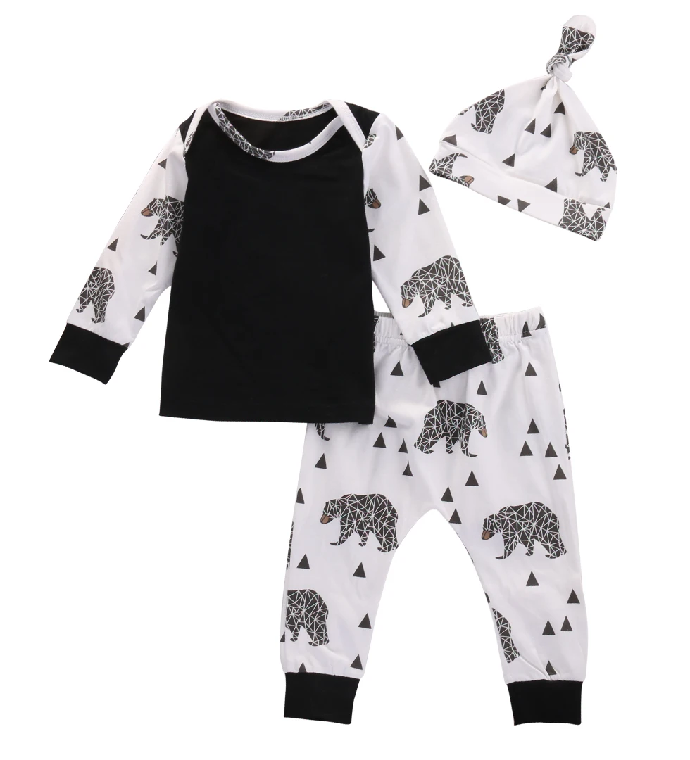 3pcs Baby Boys Clothing Set Toddler Infant Baby Boy Girls Cotton T-shirt Tops+Pants Outfits Clothes Set
3pcs Baby Boys Clothing Set Toddler Infant Baby Boy Girls Cotton T-shirt Tops+Pants Outfits Clothes Set