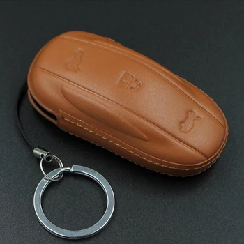 Leather Remote Fob Cover For Tesla Model X /S Anti- dirty Key Replacement Hot High Quality Accessory Practical
Leather Remote Fob Cover For Tesla Model X /S Anti- dirty Key Replacement Hot High Quality Accessory Practical