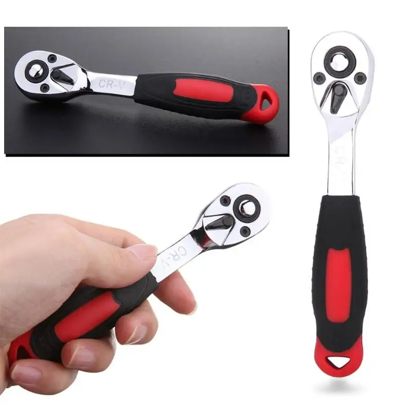 Professional 1/4 Steel Torque Ratchet Wrench 72 Teeth Quick Release Hand Tools,Suitable for Spanner Socket Drive Tools
Professional 1/4 Steel Torque Ratchet Wrench 72 Teeth Quick Release Hand Tools,Suitable for Spanner Socket Drive Tools