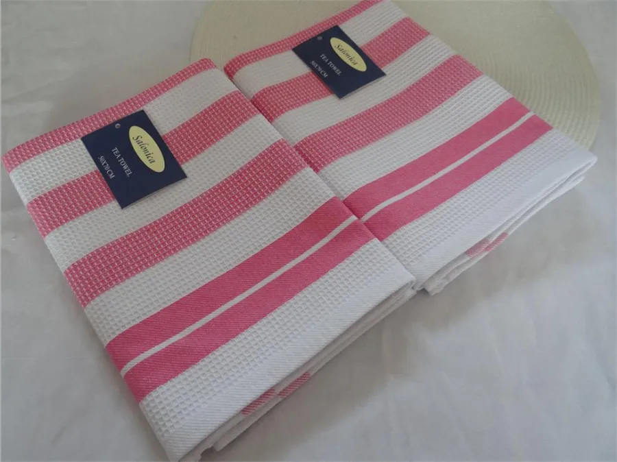 1 Piece Pink Stripe Tea Towel Reusable Kitchen Textile Walf Checks Tea Cloth Simple Modern Design Cotton Home Use Kitchen Towel
1 Piece Pink Stripe Tea Towel Reusable Kitchen Textile Walf Checks Tea Cloth Simple Modern Design Cotton Home Use Kitchen Towel
