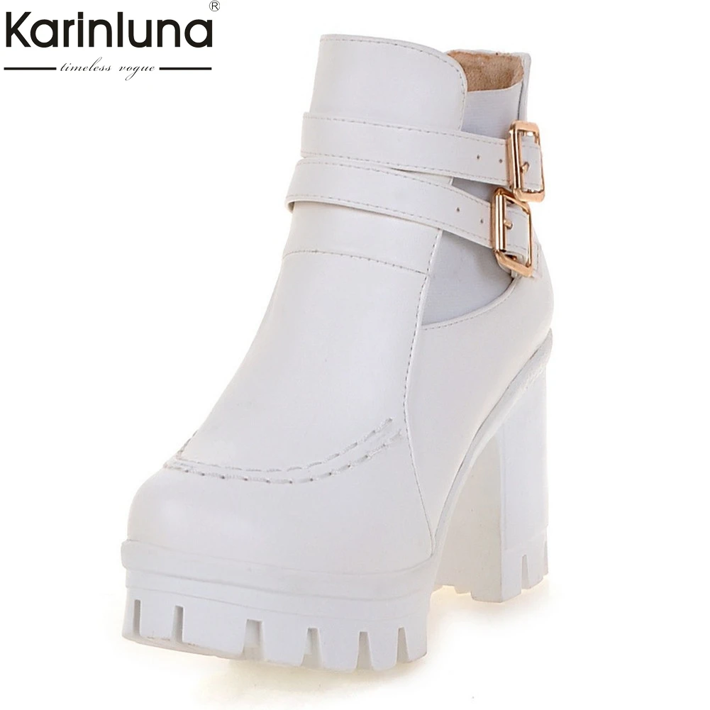 2019 big Size 33-43 Zipper add fur winter Boots Women Shoes woman chunky high Heels platform Ankle Boots women
2019 big Size 33-43 Zipper add fur winter Boots Women Shoes woman chunky high Heels platform Ankle Boots women