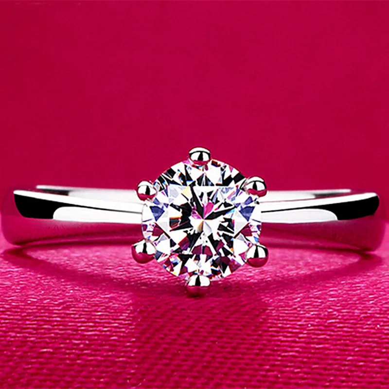 R350 Zircon Stone Wedding Rings Jewelry Classic Engagement Ring 6 Claws 5mm AAA Arrows CZ Anillos Bijoux Anel
R350 Zircon Stone Wedding Rings Jewelry Classic Engagement Ring 6 Claws 5mm AAA Arrows CZ Anillos Bijoux Anel