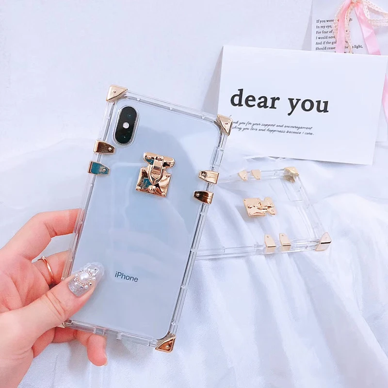 Luxury fashion retro metal transparent clear soft silicone phone case for iphone 6 6S S 7 8 plus X XR XS MAX sexy lovely cover
Luxury fashion retro metal transparent clear soft silicone phone case for iphone 6 6S S 7 8 plus X XR XS MAX sexy lovely cover