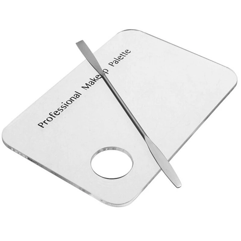 Women Acrylic Transparent Nail Art Palette Pallet Tool Blending Pigment Spatula Nail Polish Makeup Cosmetic Foundation
Women Acrylic Transparent Nail Art Palette Pallet Tool Blending Pigment Spatula Nail Polish Makeup Cosmetic Foundation
