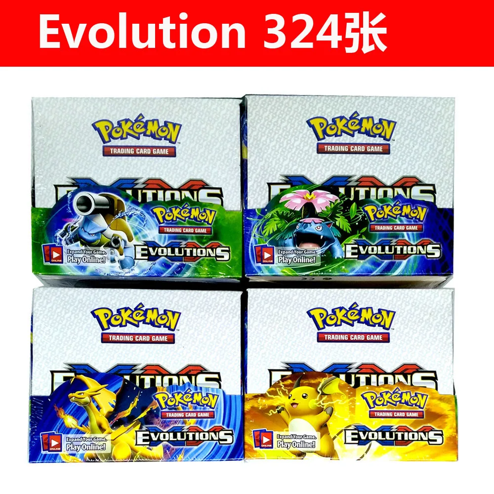 324pcs EX GX MEGA Card Game Paper Cards Game Collection Card With Box For Pokemoned Children Toy
324pcs EX GX MEGA Card Game Paper Cards Game Collection Card With Box For Pokemoned Children Toy