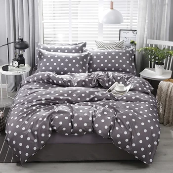 New Arrival High Quality Dark Gray Dot Pattern Bedding Set Bed Linings Duvet Cover Bed Sheet Pillowcases Cover Set 4pcs/set 49
New Arrival High Quality Dark Gray Dot Pattern Bedding Set Bed Linings Duvet Cover Bed Sheet Pillowcases Cover Set 4pcs/set 49