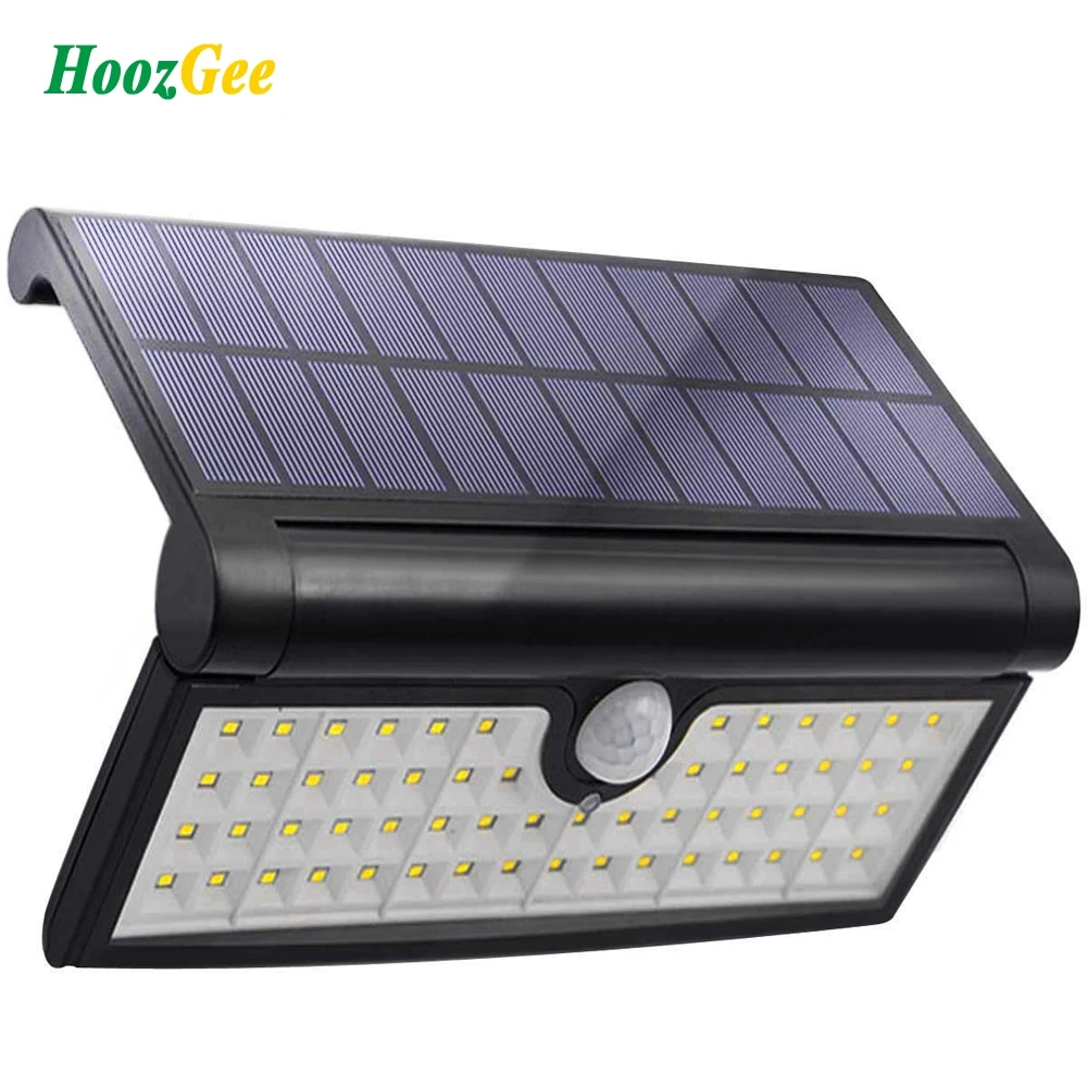 HoozGee Solar Street Light Outdoor Garden 58 LED Bright Motion Sensor Wall Light Porch Security Lamp with Wide Lighting Area
HoozGee Solar Street Light Outdoor Garden 58 LED Bright Motion Sensor Wall Light Porch Security Lamp with Wide Lighting Area