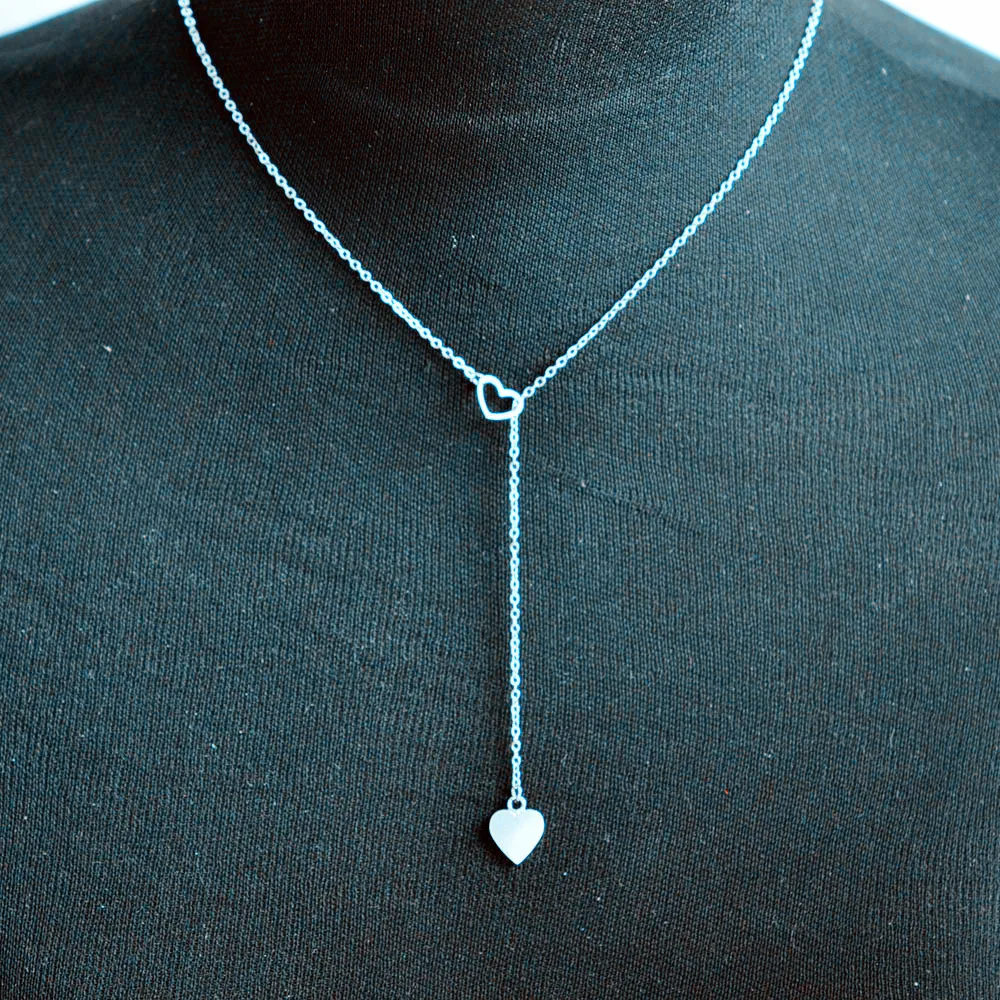 2019 Hot Sale Beauty Charm Women Stainless Steel Heart Pendant Chain Necklace Bijoux Acier Inoxydable Femme #ZH
2019 Hot Sale Beauty Charm Women Stainless Steel Heart Pendant Chain Necklace Bijoux Acier Inoxydable Femme #ZH