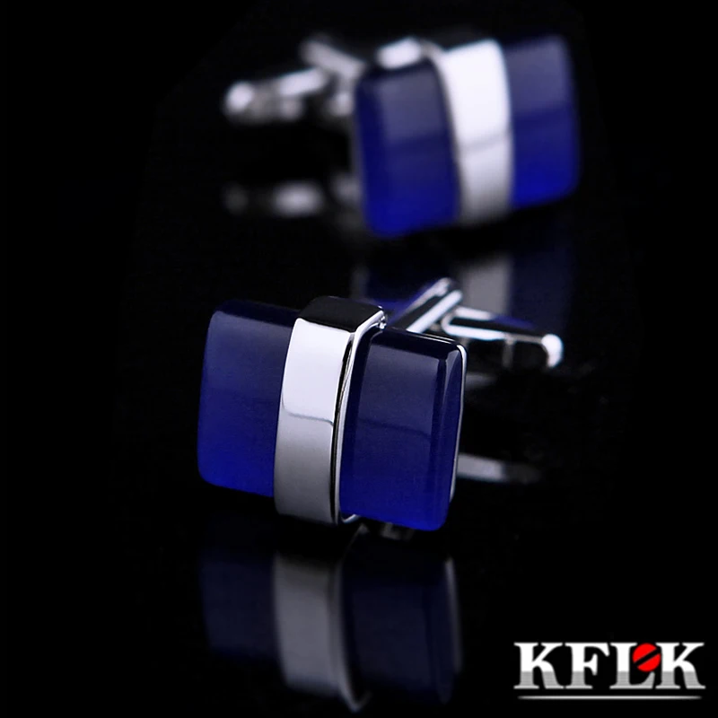 KFLK Jewelry shirt cufflinks for men's gift Brand cuff buttons Blue cuff link TOP High Quality abotoaduras gemelos Free Shipping
KFLK Jewelry shirt cufflinks for men's gift Brand cuff buttons Blue cuff link TOP High Quality abotoaduras gemelos Free Shipping