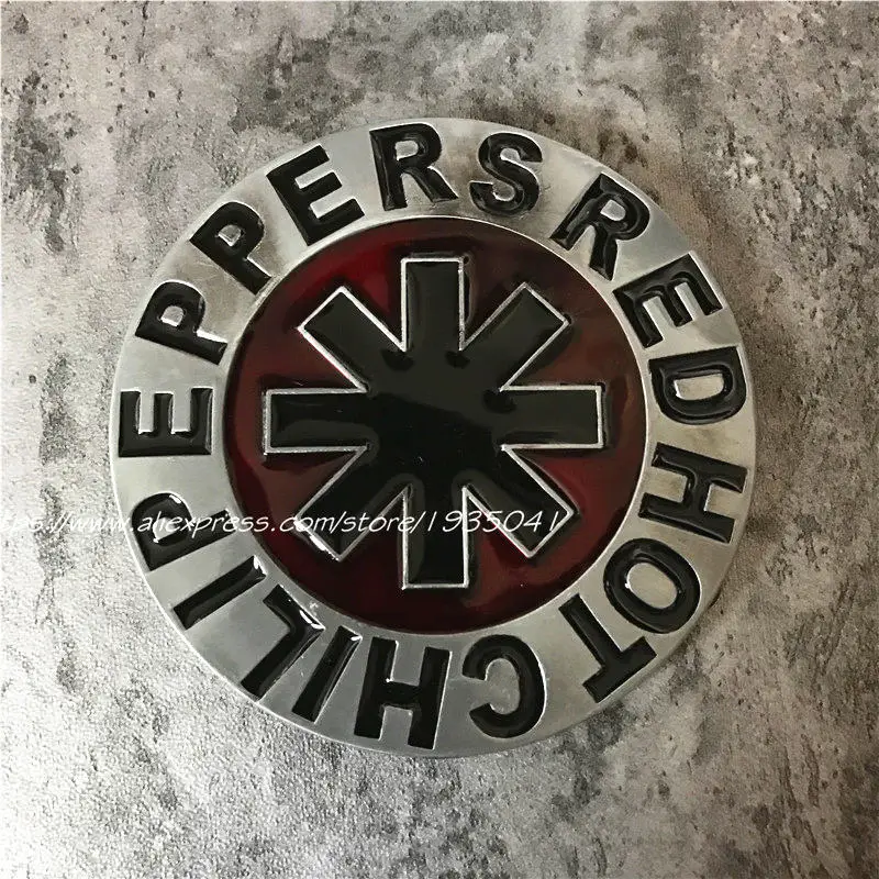 Red Hot Chili Peppers Metal Belt Buckle Classic Rock band Logo Buckles Fit 4cm Wide Belt Men,Women,Jeans,Clothes accessories
Red Hot Chili Peppers Metal Belt Buckle Classic Rock band Logo Buckles Fit 4cm Wide Belt Men,Women,Jeans,Clothes accessories
