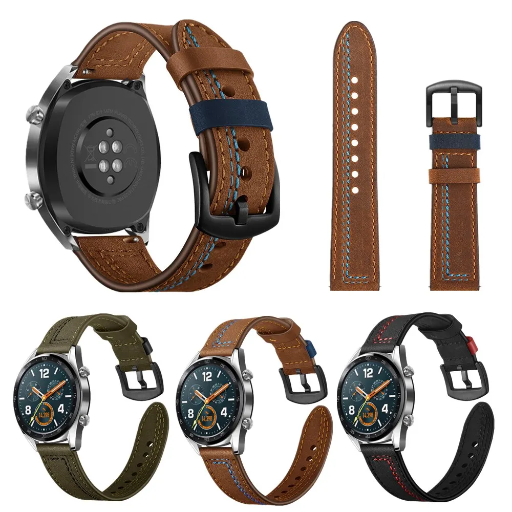 Чехол для HUAWEI WATCH GT с кожаным ремешком Samsung Galaxy Watch 46 мм/3 45 мм/Gear S3 чехол из ТПУ