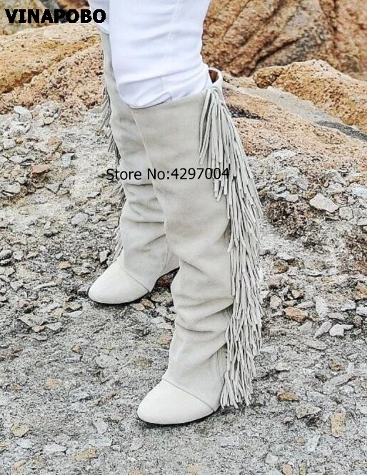 12018-Spring-New-Fashion-Suede-Leather-Patchwork-Women-Knee-High-Boots-Sexy-Pointy-Toe-Ladies-Wedge (3)