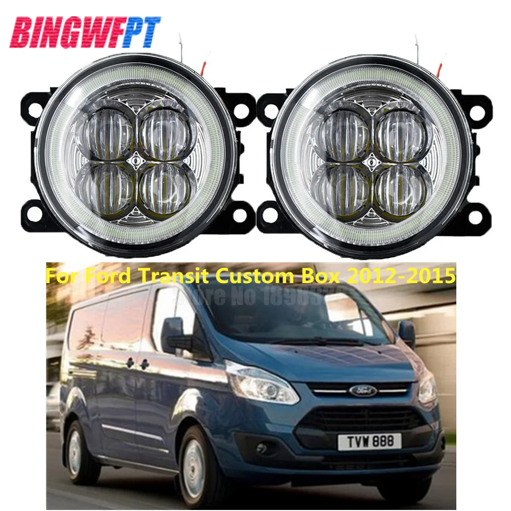 2x Car Styling White Blue Angel Eyes LED Fog Light Round Bumper For Transit Custom Box 2012-2015
2x Car Styling White Blue Angel Eyes LED Fog Light Round Bumper For Transit Custom Box 2012-2015