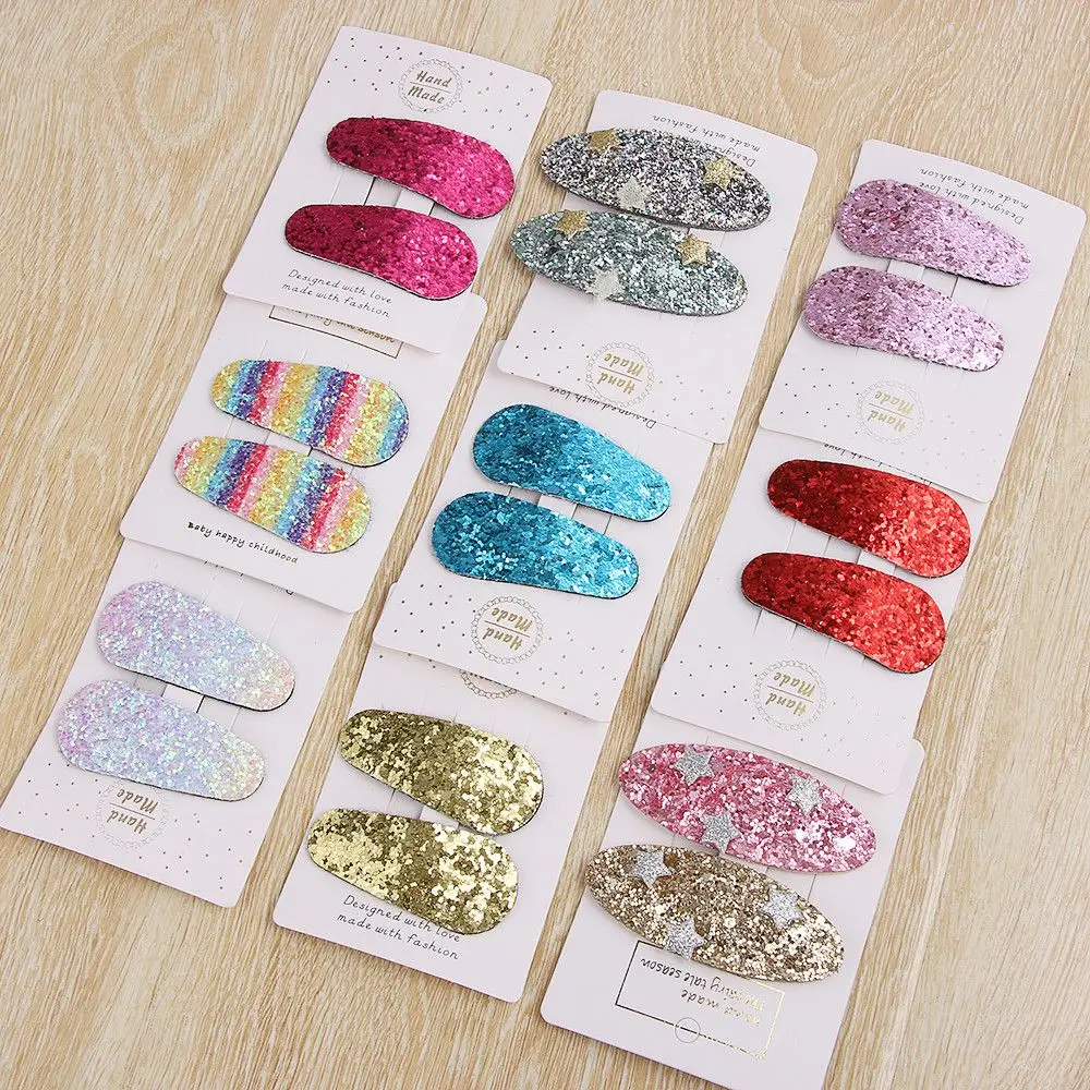 1Pair Attractive Princess Girl Sequins Shiny BB Hair Clips Hairpins Kids Barrettes Candy Color Headwear Fashion Hair Accessories
1Pair Attractive Princess Girl Sequins Shiny BB Hair Clips Hairpins Kids Barrettes Candy Color Headwear Fashion Hair Accessories