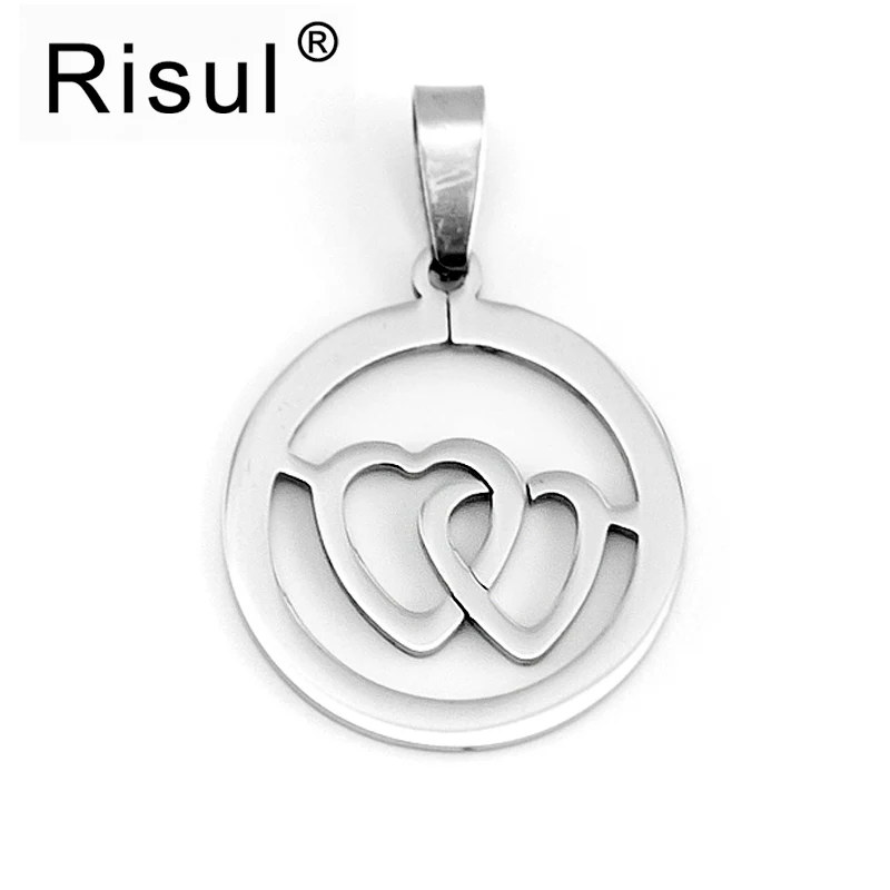 Risul 50 шт. Cupid's heart Двусторонняя полированная круглая подвеска из нержавеющей стали, металлическое ожерелье для женщин, оптовая цена
Risul 50 шт. Cupid's heart Двусторонняя полированная круглая подвеска из нержавеющей стали, металлическое ожерелье для женщин, оптовая цена