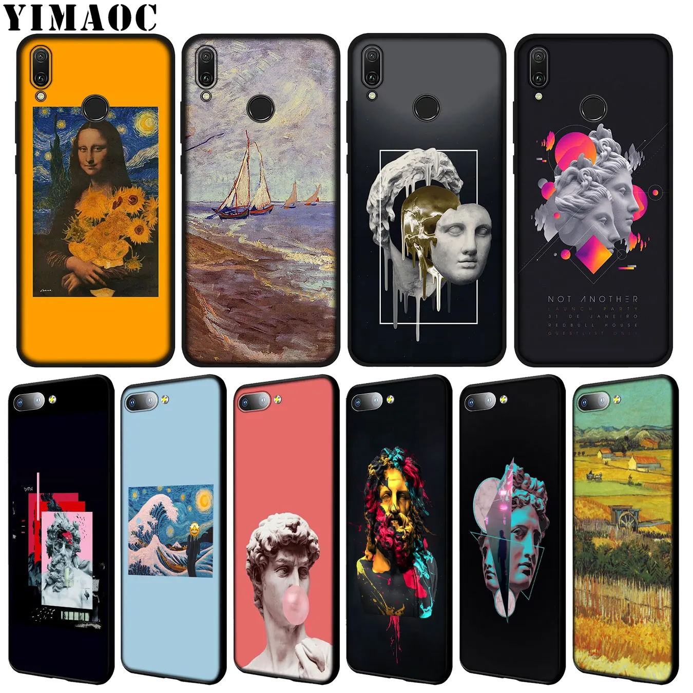 Great art aesthetic Mona Lisa David van Gogh Soft Case for Huawei Y9 Y7 Y6 Prime Honor 20 8C 8X 8 9 9X 10 Lite 7C 7X 7A Pro
Great art aesthetic Mona Lisa David van Gogh Soft Case for Huawei Y9 Y7 Y6 Prime Honor 20 8C 8X 8 9 9X 10 Lite 7C 7X 7A Pro