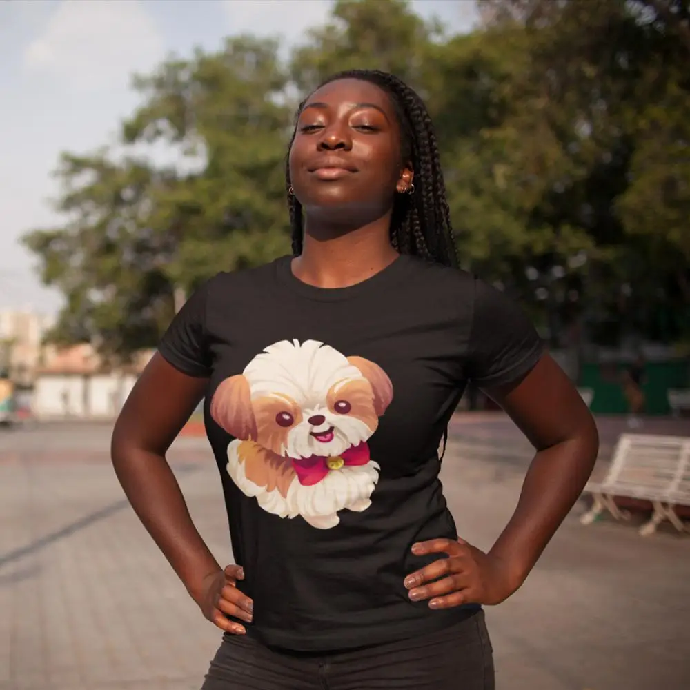 Shih Tzu Dog T-Shirt Shih Tzu Love T Shirt Short-Sleeve Street Wear Women tshirt Funny XXL O Neck Printed Ladies Tee Shirt
Shih Tzu Dog T-Shirt Shih Tzu Love T Shirt Short-Sleeve Street Wear Women tshirt Funny XXL O Neck Printed Ladies Tee Shirt