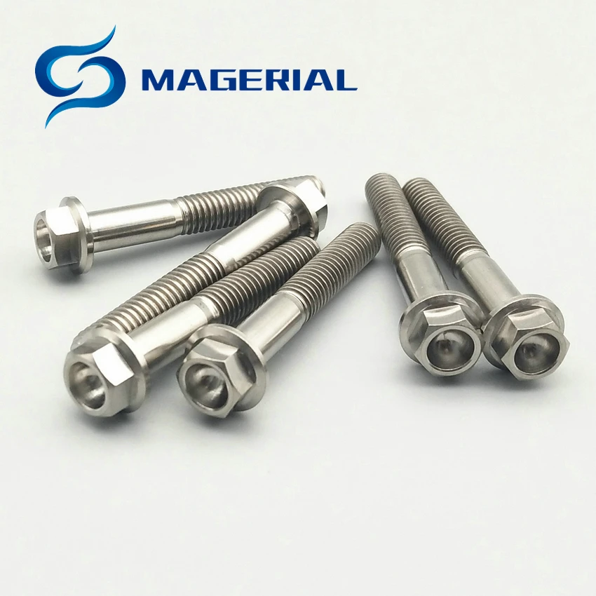 Titanium Bolts M6 M8 M10 M12 Screws Motorcycle Ti Bolt Hexagon Hollow Flange Head DIY Titanium Color Motor Bike screws
Titanium Bolts M6 M8 M10 M12 Screws Motorcycle Ti Bolt Hexagon Hollow Flange Head DIY Titanium Color Motor Bike screws