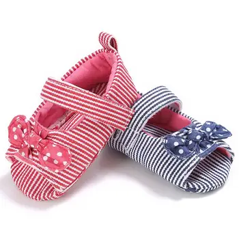 2017 Summer Fashions Baby Girls Anti-skid Princess Butterfly-knot Stripe Children Shoes Shallow First Walkers Shoes
2017 Summer Fashions Baby Girls Anti-skid Princess Butterfly-knot Stripe Children Shoes Shallow First Walkers Shoes