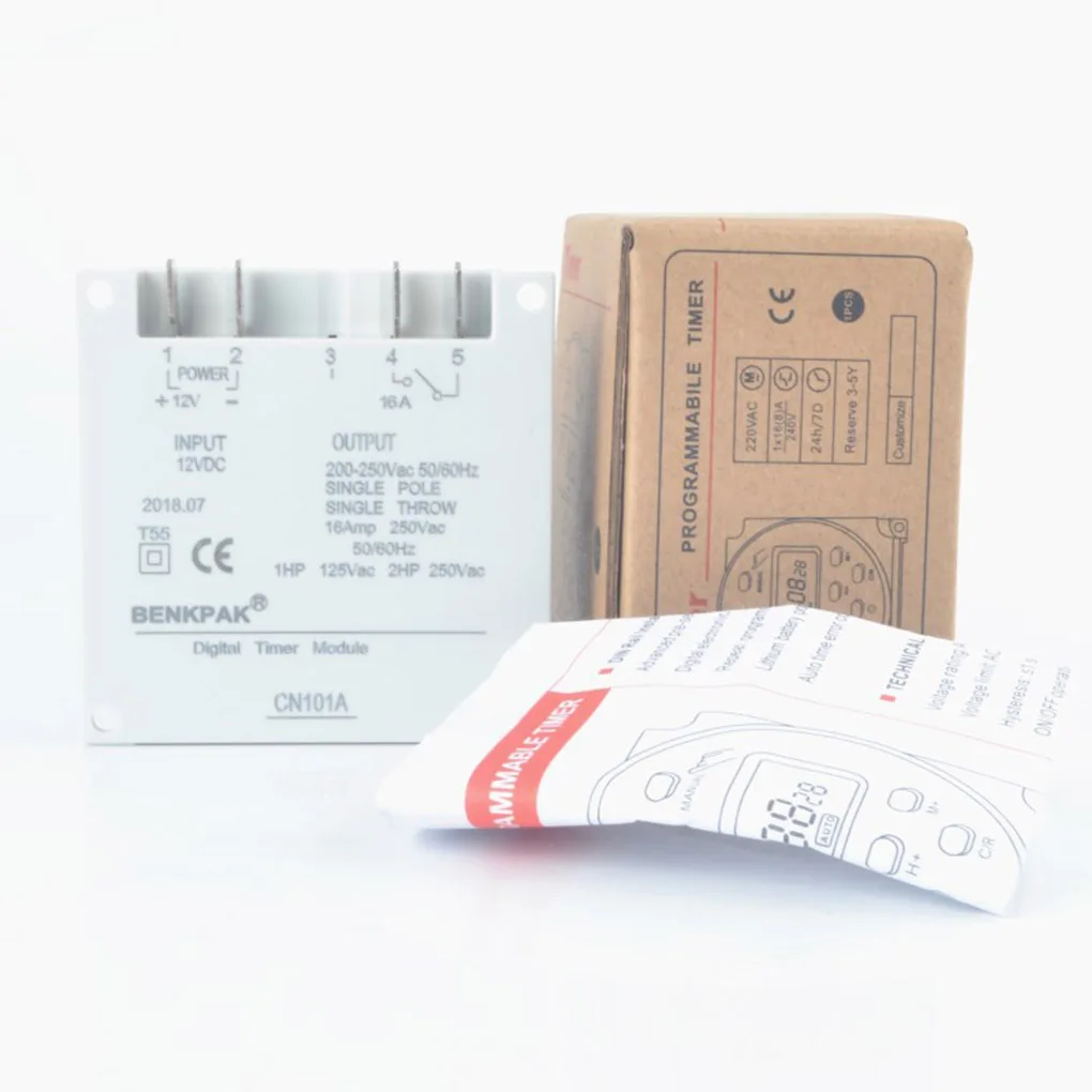 12V/24V/110V/220V Digital LCD Display Time Switch Wall Weekly Programmable Electronic Timer
12V/24V/110V/220V Digital LCD Display Time Switch Wall Weekly Programmable Electronic Timer