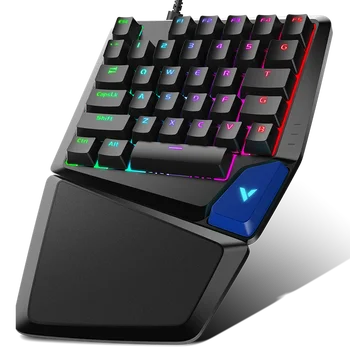 Rapoo V550RGB One/Single Hand Mechanical Gaming keyboard with 34keys Programmable RGB Light for PUBG LOL Gamer Computer
Rapoo V550RGB One/Single Hand Mechanical Gaming keyboard with 34keys Programmable RGB Light for PUBG LOL Gamer Computer