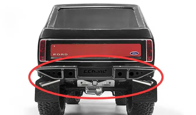 

Simulation Exhasust pipe For jraxxas 1/10 Rock Cralwer Trail Rock 4X4 TRX-4 #82016-4 trx4 Ford Bronco Ranger Defender D110