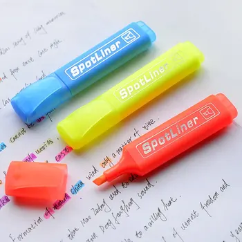 6 pcs/Lot Color spotliner Highlighter pen Fluorescent marker Stationery Office highlight School supplies caneta destaca FB687
6 pcs/Lot Color spotliner Highlighter pen Fluorescent marker Stationery Office highlight School supplies caneta destaca FB687