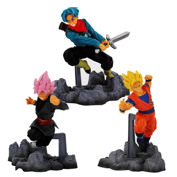 12-13cm 3 Types Anime Dragon Ball Z Super Soul X Soul Son Goku Trunks Black Goku PVC Figures Model Toys
12-13cm 3 Types Anime Dragon Ball Z Super Soul X Soul Son Goku Trunks Black Goku PVC Figures Model Toys