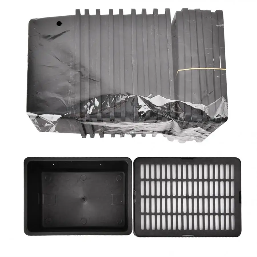 10Pcs Grid Feeder Box Reptile Feeder Plastic Case Breathable Transport Box Reptiles Terrarium Supplies
10Pcs Grid Feeder Box Reptile Feeder Plastic Case Breathable Transport Box Reptiles Terrarium Supplies